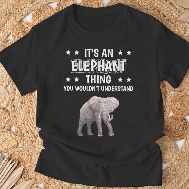 Ist So Ein Elefant Ding Lustiger Spruch Elefanten T-Shirt Geschenke für alte Männer