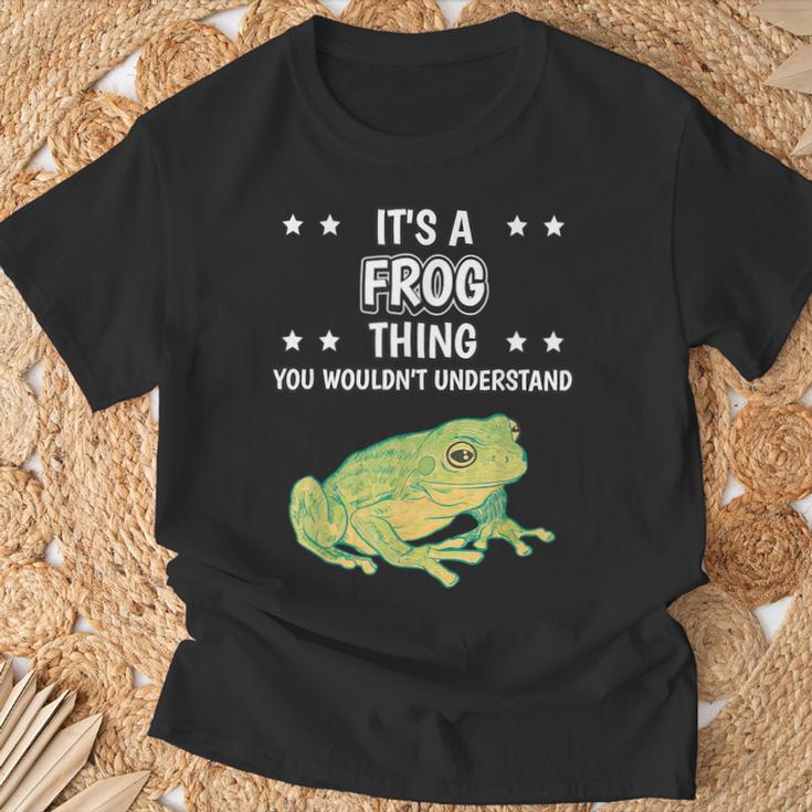 Ist So Ein Frosch Ding T-Shirt Geschenke für alte Männer