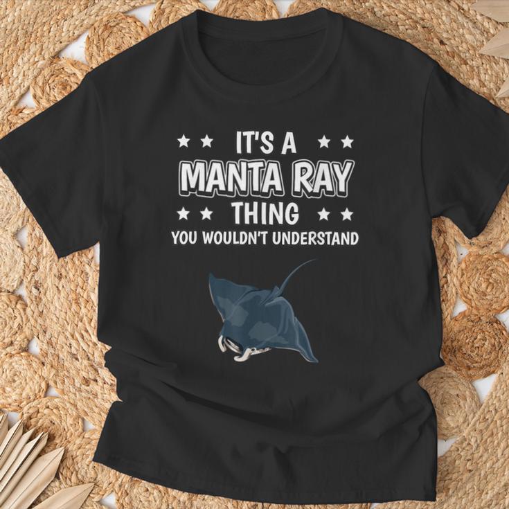 Ist So Ein Mantarochen Ding Saying T-Shirt Geschenke für alte Männer