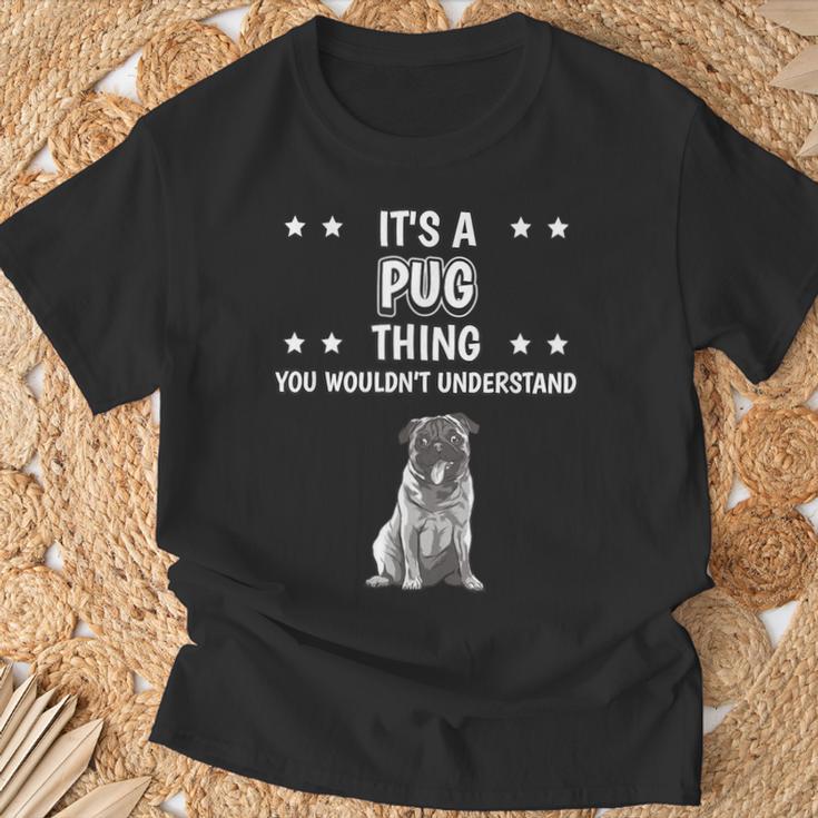 Ist So Ein Mops Ding Lustiger Spruch Möpse T-Shirt Geschenke für alte Männer