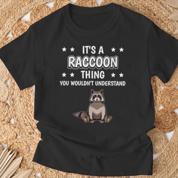 Ist So Ein Waschbär Ding Lustiger Spruch Waschbären T-Shirt Geschenke für alte Männer