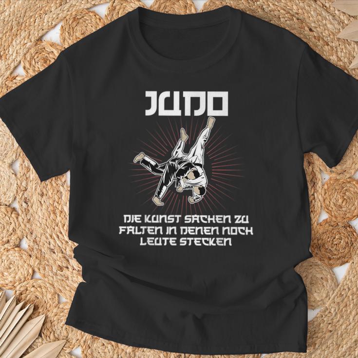 Judo Kunst Sachen Falten In Denen Noch Menschen Stecken Judo T-Shirt Geschenke für alte Männer