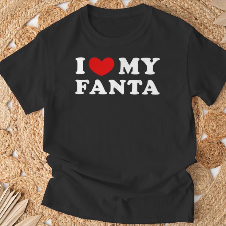 I Love My Fanta I Love My Fanta T-Shirt Geschenke für alte Männer