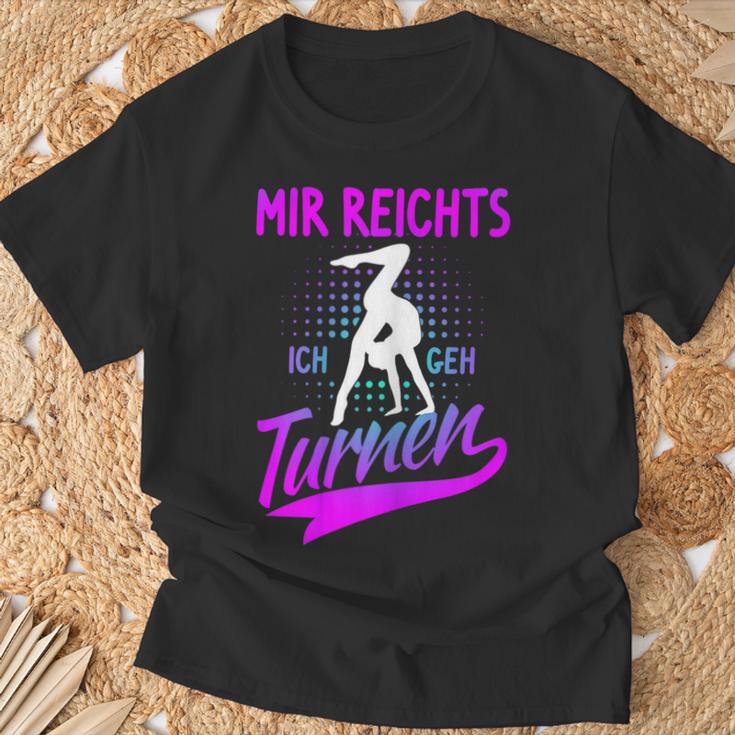 Mir Reichts Ich Geh Turnnen Handstand Trainer Gymnastic T-Shirt Geschenke für alte Männer