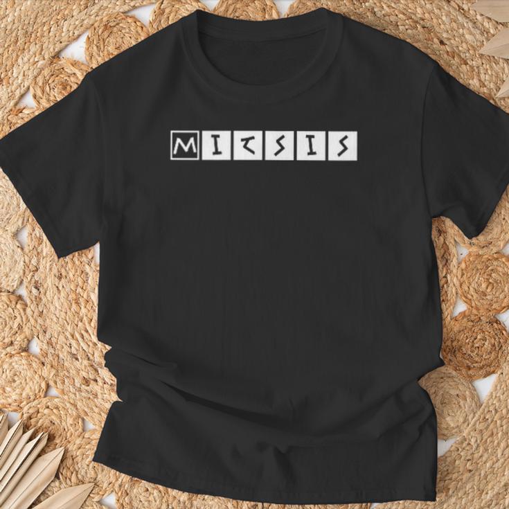 Mitsis Nachname Text Griechisch Geburtstag Oder Sport Griechenland T-Shirt Geschenke für alte Männer