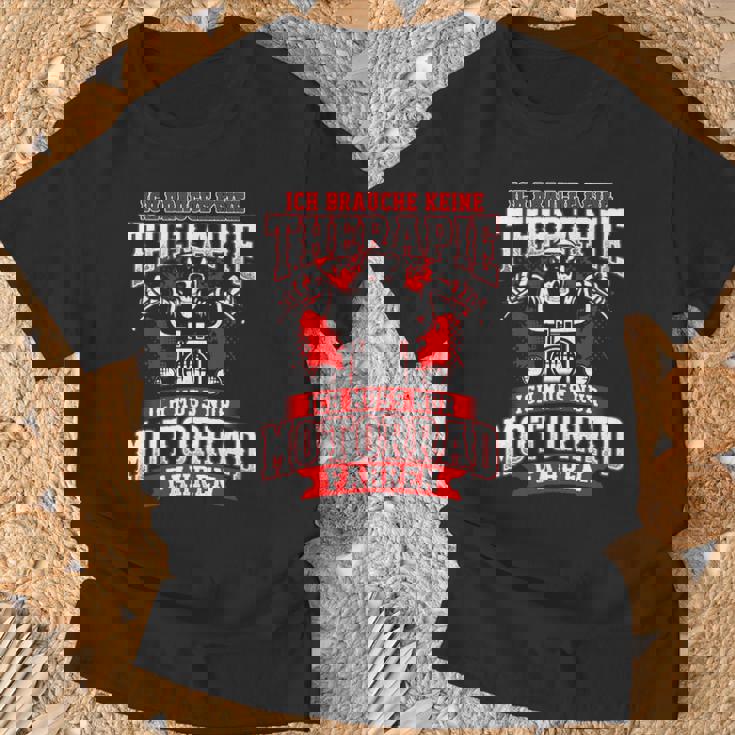 Motorrad Superbike Chopper Therapie T-Shirt Geschenke für alte Männer