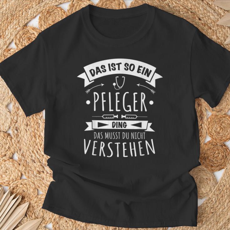 Nurse Altenpfleger Das Ist So Ein Pfleger Ding T-Shirt Geschenke für alte Männer