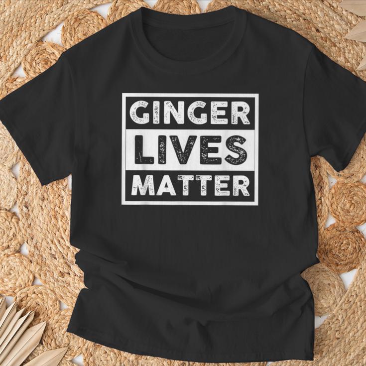 Redhead Ginger Lives Matter T-Shirt Geschenke für alte Männer