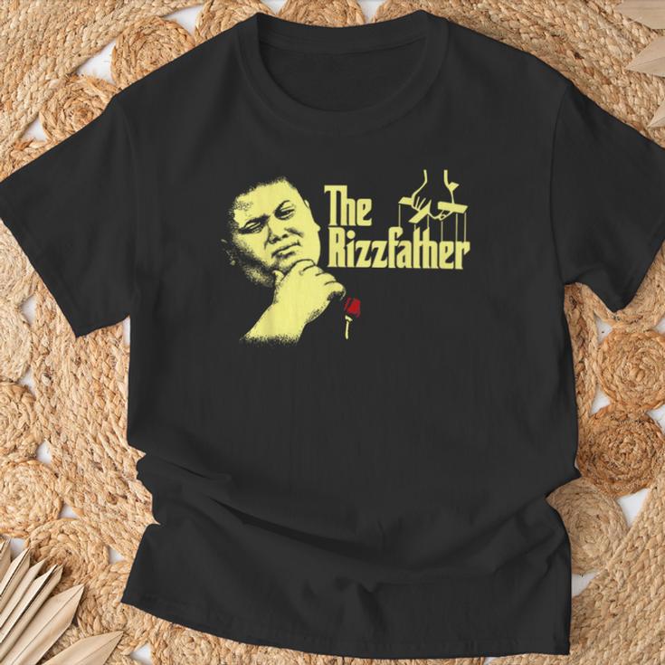 The Rizz Father The Rizzfather The Rizzler Godfather Meme T-Shirt | Mazezy