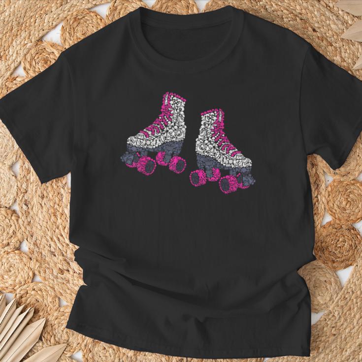 Roller Skates Girls Roller Skates Roller Girl Roller Skates T-Shirt Geschenke für alte Männer