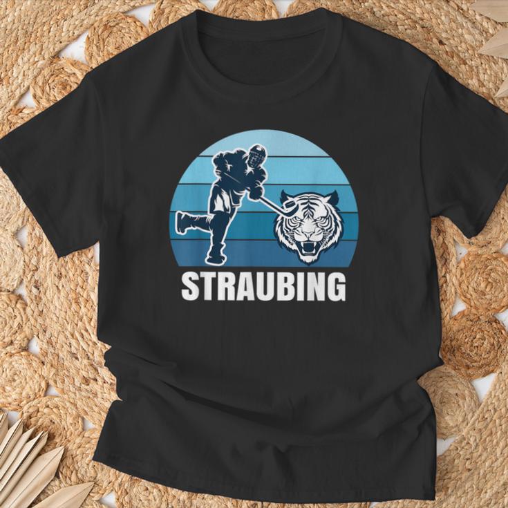 Straubing Eishockey Fan – Tiger T-Shirt Geschenke für alte Männer