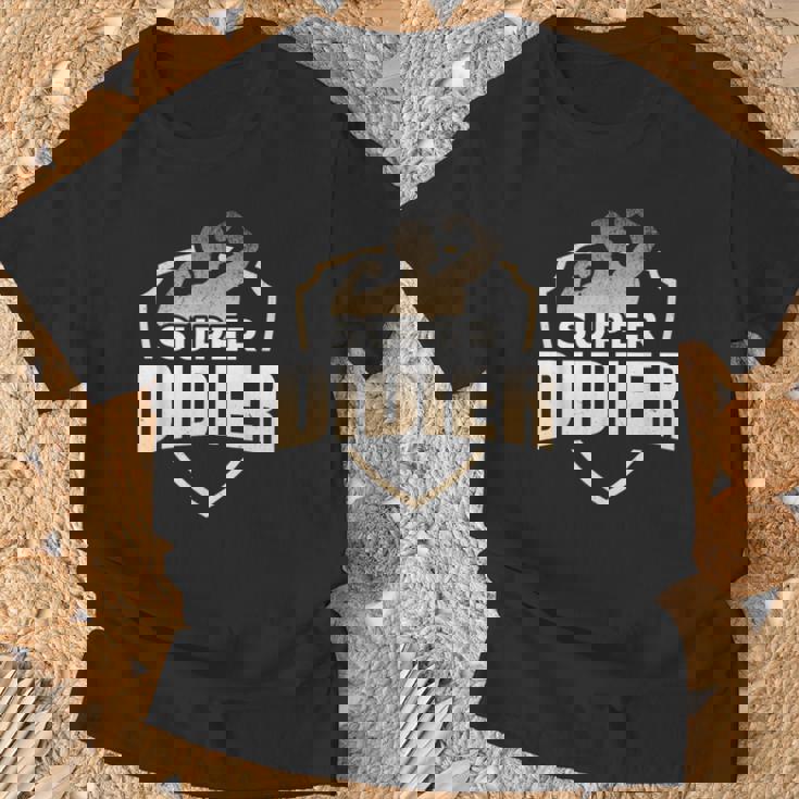 Super Didier Humour Cadeau Prénom Personnalisé Homme T-Shirt Cadeaux pour les vieillards