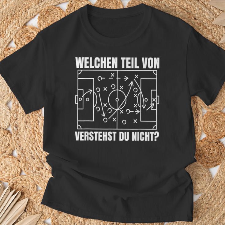 Welchen Teilon Fußballerstehst Du Nicht Fußballer T-Shirt Geschenke für alte Männer