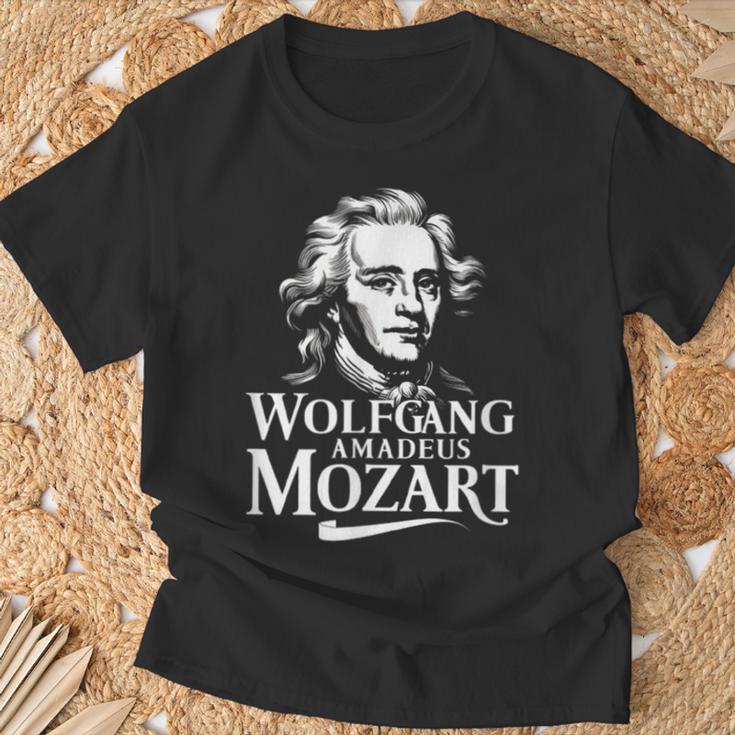 Wolfgang Amadeus Mozart Portrait Salzburg Operaienna Classic T-Shirt Geschenke für alte Männer