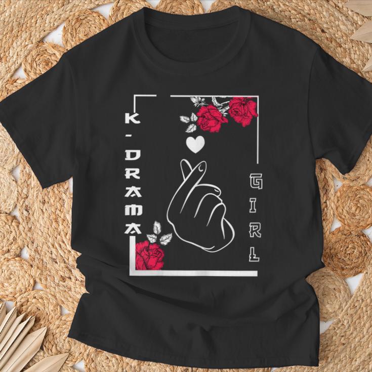 Women's K-Drama Kdrama Korean Film T-Shirt Geschenke für alte Männer