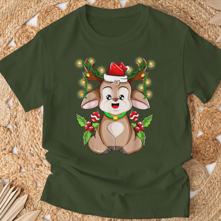 Christmas Cute Reindeer Christmas T-Shirt Geschenke für alte Männer