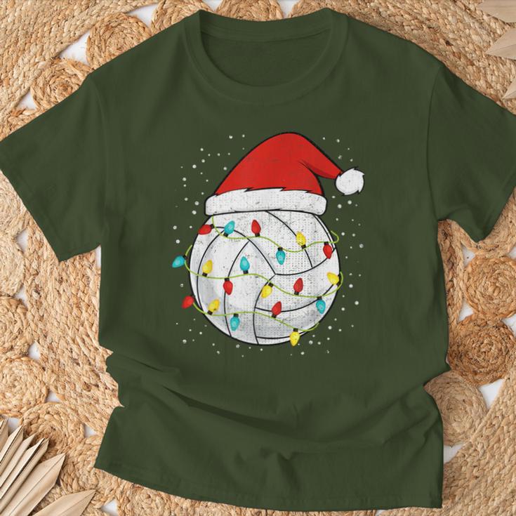 Christmasolleyball Christmas Hat T-Shirt Geschenke für alte Männer