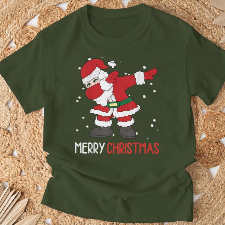 Dabbing Santa Claus Dab Dap Weihnachten T-Shirt Geschenke für alte Männer