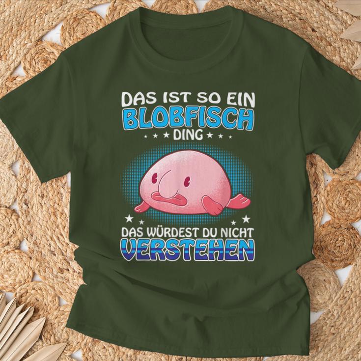 Das Ist So Ein Blobfisch Ding Ugly Blobfisch T-Shirt Geschenke für alte Männer