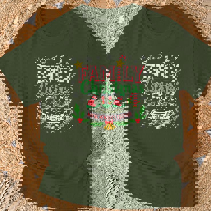 Family Christmas 2024 Matching Family Outfit Christmas T-Shirt Gifts for Old Men