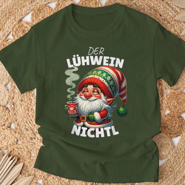 Mulled Wine Gnome Christmas Elf Lühwein Nichtl T-Shirt Geschenke für alte Männer