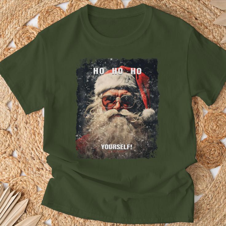 Santa Claus Santa Claus Christmas Santa Claus T-Shirt Geschenke für alte Männer