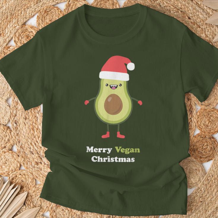 Vegan Christmas Avocado Xmas Christmas egan T-Shirt Geschenke für alte Männer