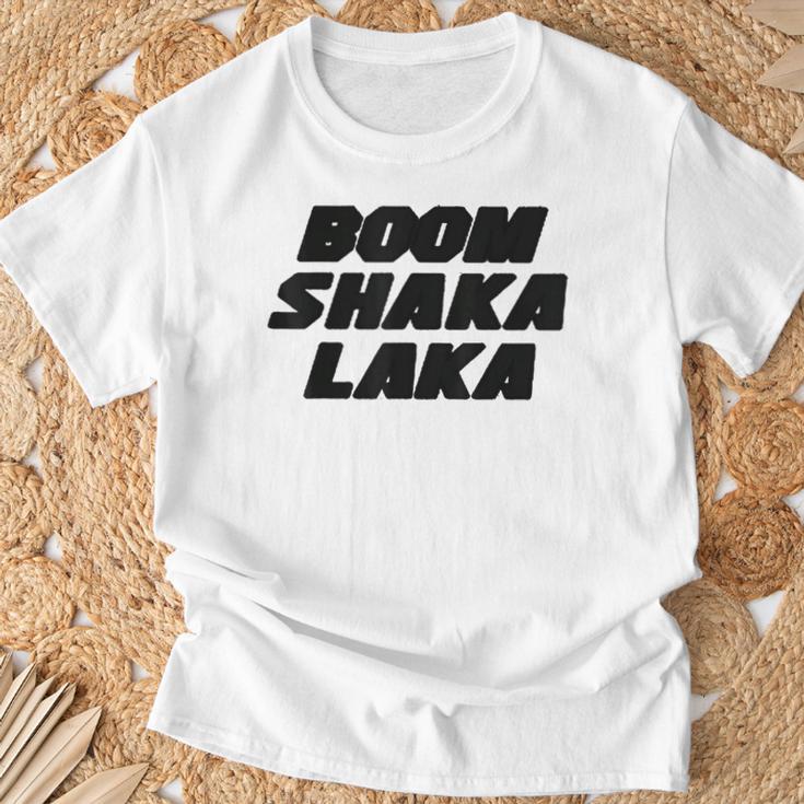 Boom Shakalaka T-Shirt Geschenke für alte Männer