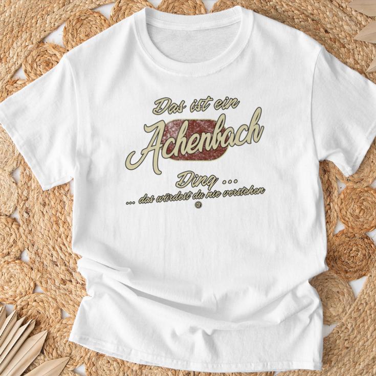 Das Ist Ein Achenbach Ding Family Achenbach Long-Sleeved T-Shirt Geschenke für alte Männer