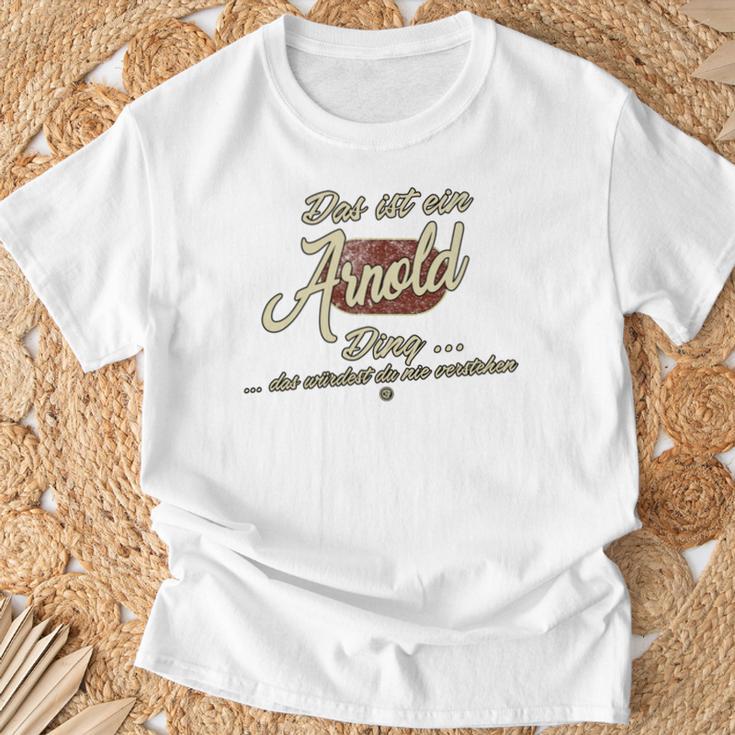 Das Ist Ein Arnold Ding Family Arnold T-Shirt Geschenke für alte Männer