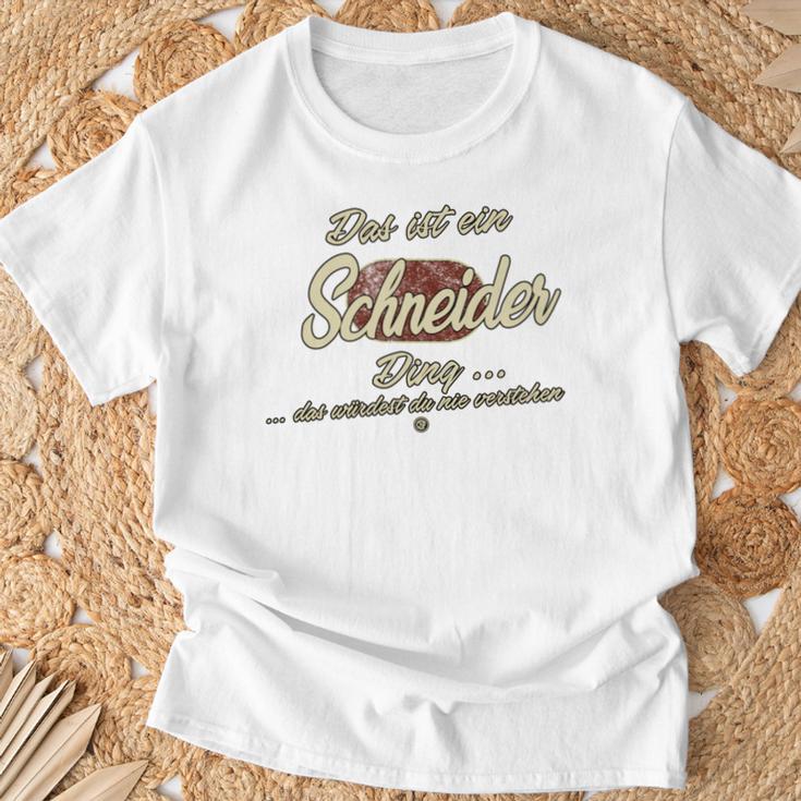 Das Ist Ein Schneider Ding Family Tailor T-Shirt Geschenke für alte Männer