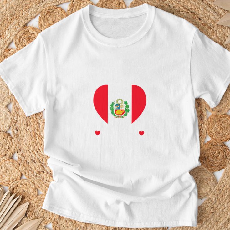 My Girlfriend Is Peruvian Girlfriend Peru Flag T-Shirt Geschenke für alte Männer