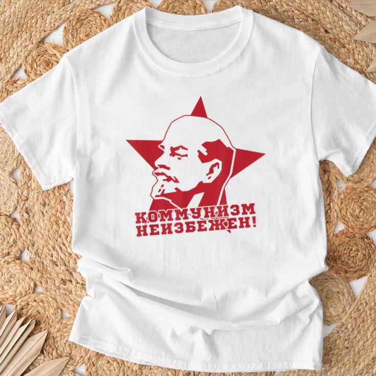 Lenin Marxism Communism Socialism Ussr T-Shirt Geschenke für alte Männer