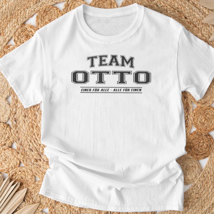 Team Otto Stolze Familie Nachname Geschenk T-Shirt Geschenke für alte Männer