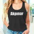 Akpinar Familie Nachname Türkisch Stolz Türkei Tank Top