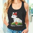 Arctic Hare Lover Matching Santa Hat Arctic Hare Christmas Premium Tank Top