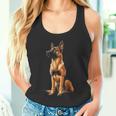 Belgischer Malinois Hund Graphic Pet Belgische Malinois Tank Top