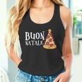 Buon Natale Christmas Italy Pizza Tank Top