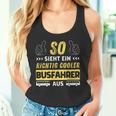 Bus Bus Driving Passenger Work Bus Driver Tank Top