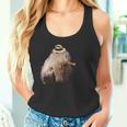 Capybara Man Wallet Cute Tank Top