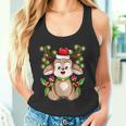 Christmas Cute Reindeer Christmas Tank Top