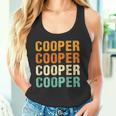 Cooper Nachname Familientreffen Nachname Personalisiert Tank Top