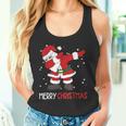 Dabbing Santa Claus Dab Dap Weihnachten Tank Top