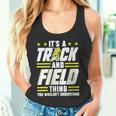 Damen Das Ist Ein Leichtathletik Ding Mit-Ausschnitt Tank Top