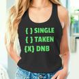 Drum And Bass Single Taken Dnb Drum & Bass Tank Top