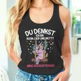 Du Tenkst Ich Bin Klein Liebe Und Nett Unicorn Tank Top