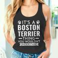 Es Ist Ein Boston Terrier-Ding Boston Terrier Tank Top