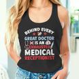 Exhausted Medical Receptionist Medical Reception Tank Top