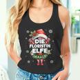 Floristin Elfe Weihnachten Elfen & Weihnachtselfen Tank Top