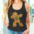 Gentle Gingerbread Man Christmas Dab Tank Top